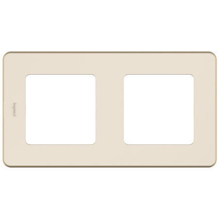 Рамка двухместная Legrand Inspiria 673941