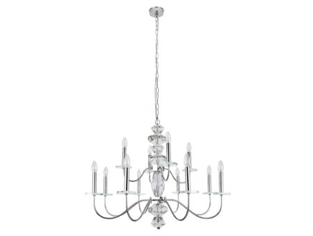 Подвесная люстра Newport Vanessa 3878+4/С nickel М0070882