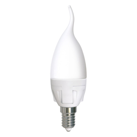 Лампа светодиодная Uniel LED-CW37 7W/6500K/E14/FR PLP01WH UL-00011016