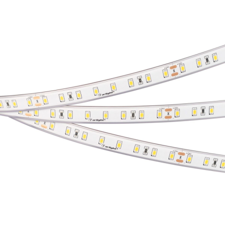 Светодиодная герметичная лента Arlight RTW-PS-A80-12mm 24V Warm2400 (4.8 W/m, IP67, TWP100, 5m) 053506