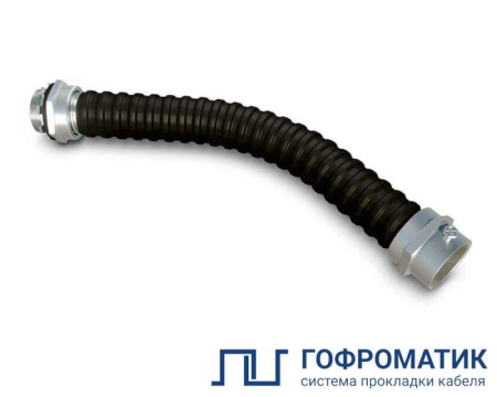 Ввод гибкий К-1086 У2 G1 1/2дюйм -38-49 полимерный ГОФРОМАТИК zeta40116