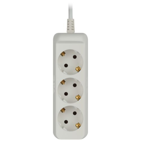 Удлинитель 3х7м с заземл. 10А IP20 UX-3e-7m ПВС 3х0.75 Эра Б0038577