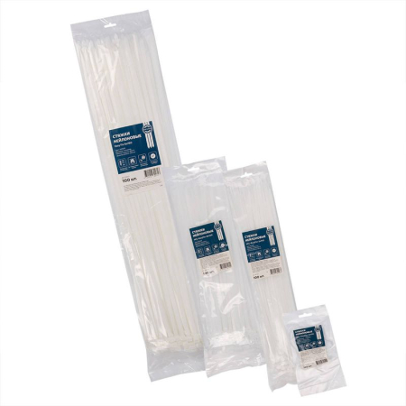 Хомут нейлоновый НСС "EasyFix" 5х200 бел. (уп.100шт) Fortisflex 84805