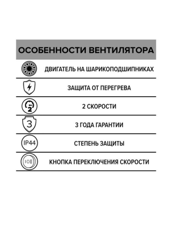 Вентилятор канальный TYPHOON D125 2 скорости ERA PRO TYPHOON 125 2SP