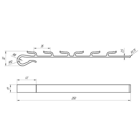 Зажим RX/В1-6 (уп.25шт) Rexant 51-1011