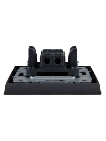 Выключатель 1-кл. СП BRITE ВСР10-1-0-БрГ 10А в сборе графит IEK BR-V10-0-10-K53-F
