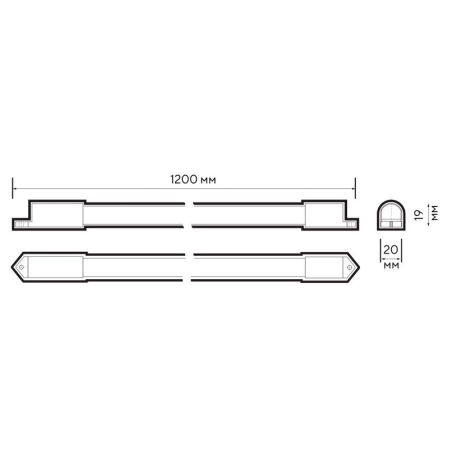 Светильник светодиодный PLED T4i 1200 18Вт 4000К IP65 ДСП ДПО JazzWay 5047570