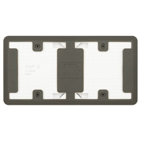 Розетка Эксперт 11-2503-01 2х2P+E гориз. IP55 16А-250В ОУ бел. Эра Б0063264