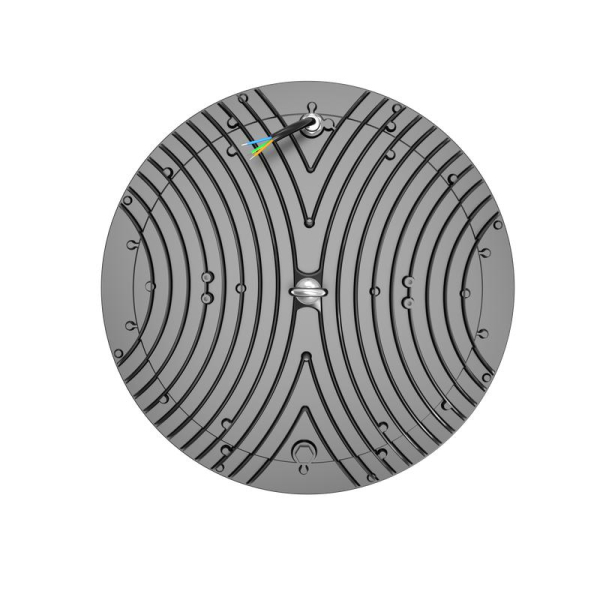 Светильник светодиодный ДСП IB 02 S 100W W 850 BK PC 297х297х84.5мм 100Вт 5000К IP65 High Bay подвес черн. Русский Свет 16090223138