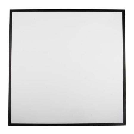 Светильник светодиодный PPL 588/G OPAL 40Вт 4000К IP40 588х588х25мм BLACK ДВО в потолок Грильято панель Pro JazzWay 5062023