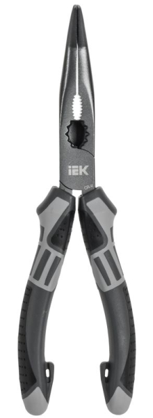 Тонкогубцы изогнутые 200мм K4 ARMA2L 5 IEK A2L5-BN10-K4-200