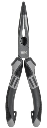 Тонкогубцы изогнутые 200мм K4 ARMA2L 5 IEK A2L5-BN10-K4-200