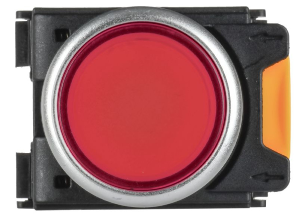 Кнопка d22мм 1НО+1НЗ MASTER красн. IEK MI-BT60-11-3-22-K04