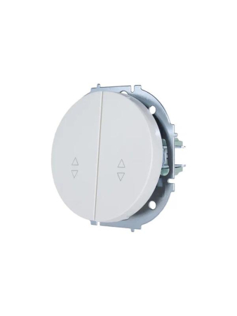 Выключатель проходной 2-кл. СП OSEN 10А IP20 механизм бел. LEZARD 743-0288-106