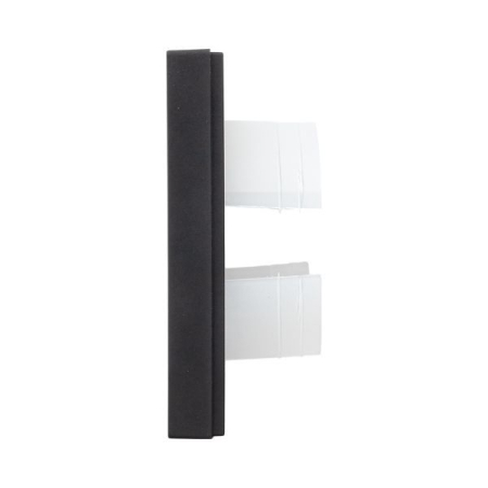 Рамка 1-м Эпика IP44 пластик черн. EKF UP1-FPB-01-44