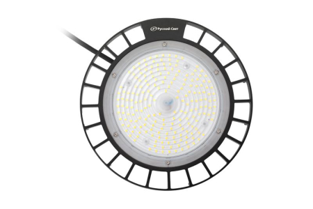 Светильник светодиодный ДСП IB 11 S 100W W 850 BK 257х257х155мм 100Вт 5000К IP65 High Bay подвесной черн. Русский Свет 16091124343