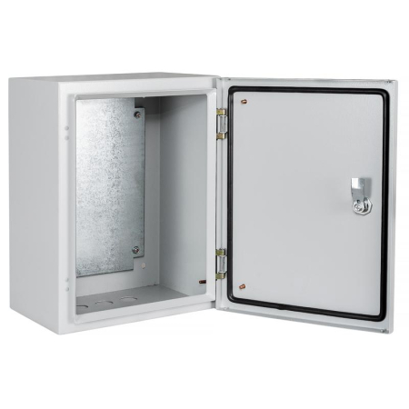 Корпус ЩМП-1 400х310х220 IP54 с монтажн. панелью метал. PRIZMA TOKOV ELECTRIC TKE-PZ-MPB54-1