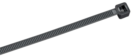 Хомут 4.8х160мм P6.6 съемный черн. (уп.100шт) IEK UHH13-D048-160-100-K02