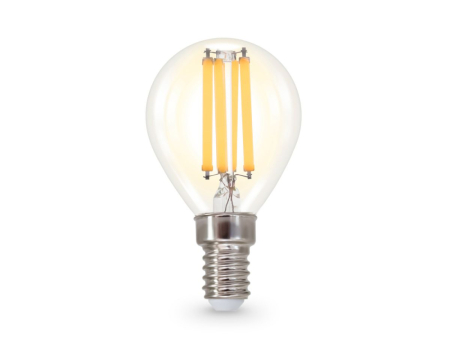 Филаментная светодиодная лампа Ambrella Light Bulbing E14 15W 4000K шар 451534