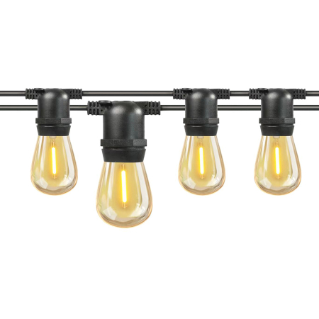 Гирлянда Белт Лайт General Gen-Beltlight-5M-10E27-IP65 Black 663001
