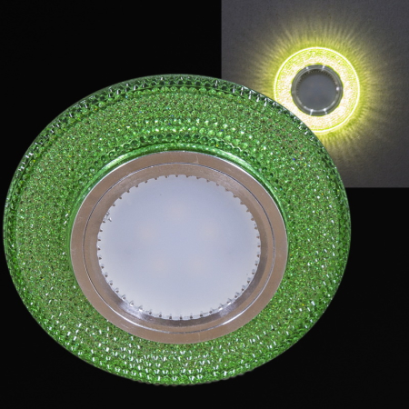 Встраиваемый светильник Reluce 14350-9.0-001LD MR16+LED3W LGN