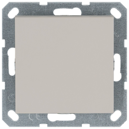 Звонковый механизм 10A с накладкой цвет Тауп Jasmart G3010T