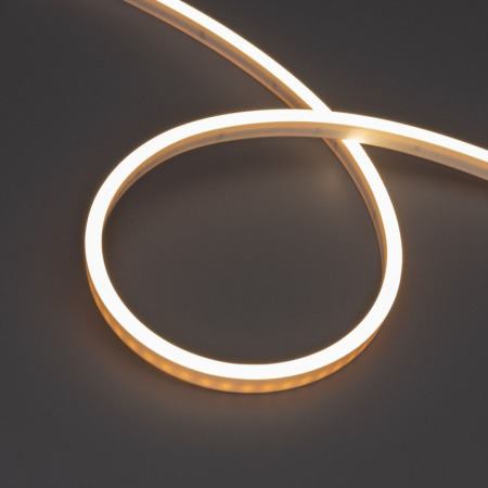 Светодиодная герметичная лента Arlight WAVE-SIDE-PU-A120-06x12mm 24V Warm3000 (8 W/m, IP68, 3m, wire x1) 052589