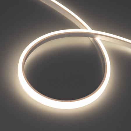 Светодиодная герметичная лента Arlight WAVE-TOP-PU-A144-10x10mm 24V Warm3000 (5 W/m, IP68, 5m, wire x2) 052434