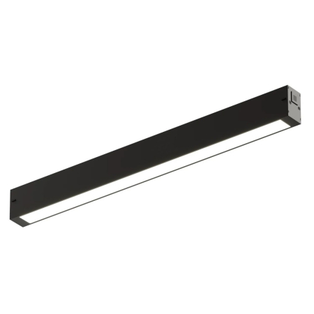 Трековый однофазный светильник AM Group Plain Opal AM585 27W 4000K BK