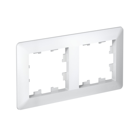 Рамка 2-ая Systeme Electric AtlasDesign Air Белый/дымчатый белый ATN220102
