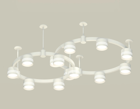 Комплект подвесного светильника Ambrella Light Techno Ring XR92211005 (A9221, A9226, C9236, C9231, N8477)