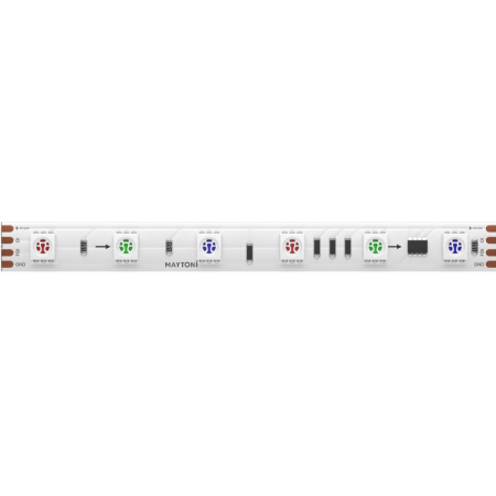 Светодиодная лента Maytoni Led Strip 24В 5050 14,4Вт/м RGB 5м IP20 201246