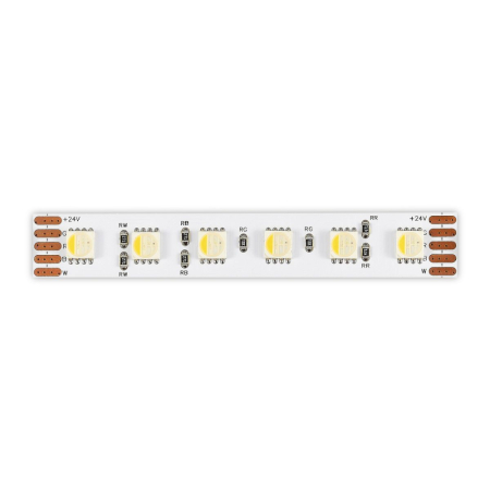 Светодиодная лента ST Luce 24В 18Вт/м (сум.) 4000К 110Лм/м (для бел) IP20 ST1005.418.20RGBW.1