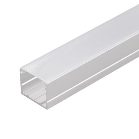 Профиль с экраном Arlight ARH-CH17-2000-ANOD (Алюминий) 055692