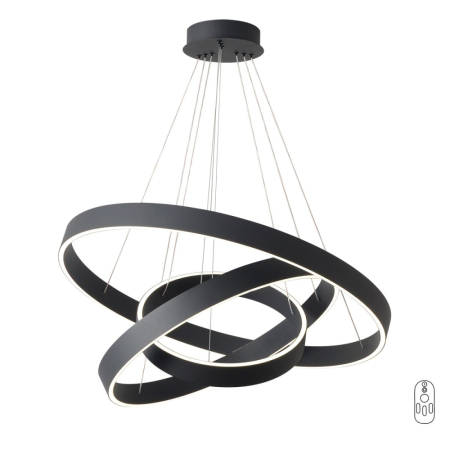 Подвесная люстра Crystal Lux TRON SP158W LED BLACK