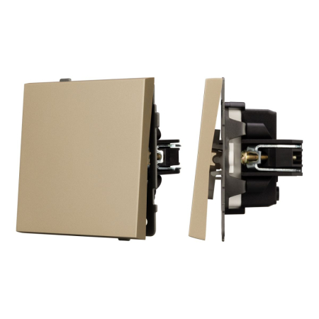 Механизм звонкового выключателя Arlight SWT-TENDO-MKR1-SFPL-GD (230V, 10A) 054588