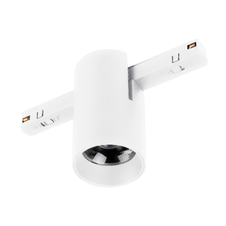 Трековый магнитный светильник Arlight MAG-ORIENT-AXIO-R60-15W Warm3000 (WH, 24 deg, 48V) (IP20 Металл) 059258