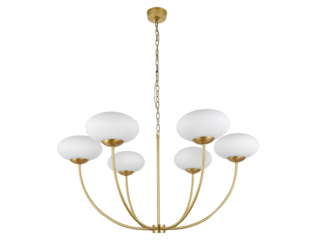 Подвесная люстра Newport 3916/С brass М0071163