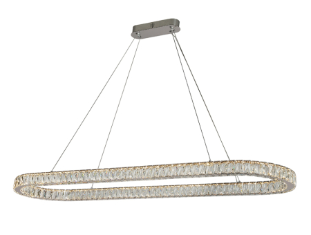 Подвесная люстра Newport 8580/140 C oval chrome М0071382