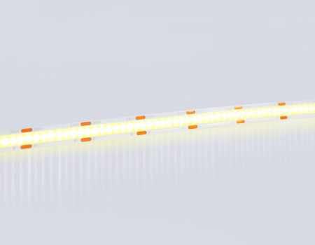 Светодиодная лента Ambrella Light Illumination COB 608Led/ 12W m/ 24V IP20 CCT 3000-6500K/ 5m*8mm*2.2mm (3 конт.) GS4901