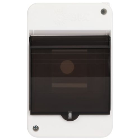 Корпус навесной SIMPLE КМПн 1/4 IP30 пластик.; прозр. крышка; бел. Эра Б0069239