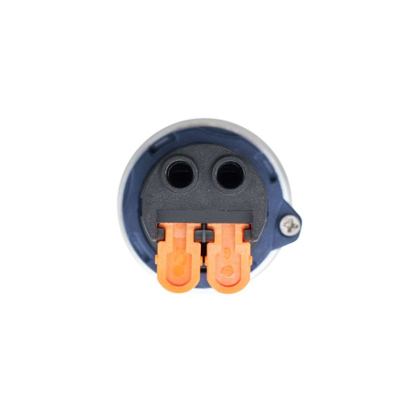 Индикатор сигнальный со встроен. диодом 9-24В зажим Plug-In алюм. красн. DKC M22L-F24RAP