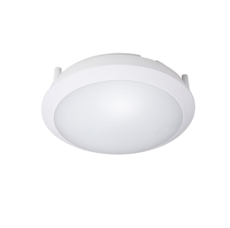 Светильник светодиодный WP 25 C 15W OP 940 D300 EL WH 300х300х93мм 15Вт 4000К IP66 пылевлагозащ. ЖКХ с БАП 1.5ч бел. Русский Свет 15072523332