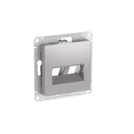Накладка двойная AtlasDesign для информационных функций типа Keystone алюм. SE ATN000390