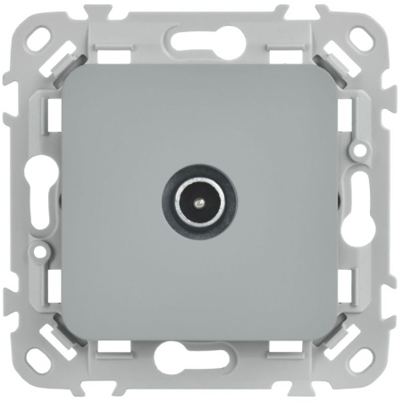 Розетка телевизионная оконечная СП FLITE РТВм-1-1-1-ФлС тип M экранир. механизм сер. IEK FI-A13-O-K03