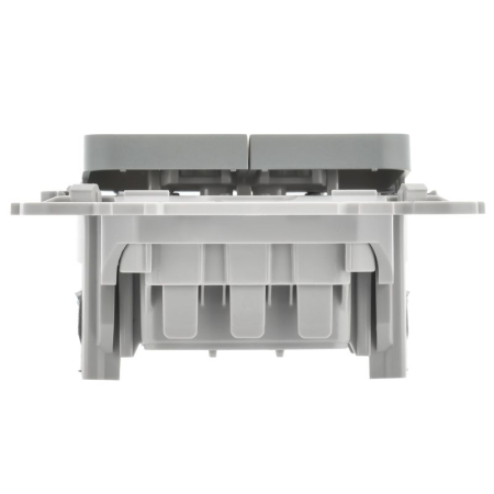 Выключатель 2-кл. СП FLITE ВС12-1-0-ФлС 10А механизм сер. IEK FI-V20-0-10-1-K03