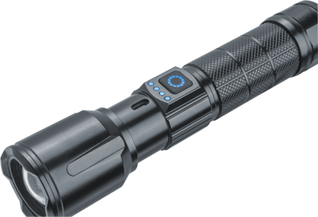 Фонарь аккумуляторный ручной 95 660 NPT-CM20-ACCU алюм. 3 реж 1LED 10Вт Li-ion 4.2В 1200мАч Navigator 95660