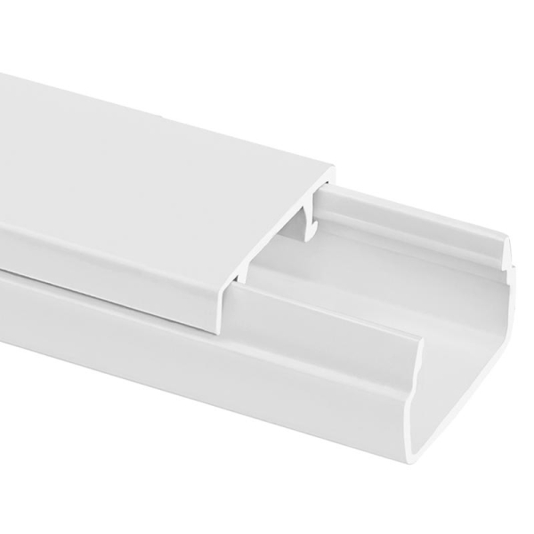 Кабель-канал 15х10 L2000 пластик бел. TOKOV ELECTRIC TKE-KK-15-10-2000-WH