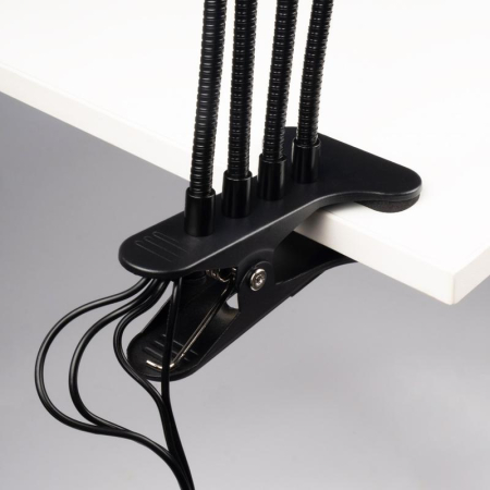 Светильник светодиодный "КРИСТАЛЛ" CTL2-USB-bl Agro 4х10Вт IP40 для растений спектр 4 плафона на прищепке пульт на шнуре красн./син. ФАZА 5068810