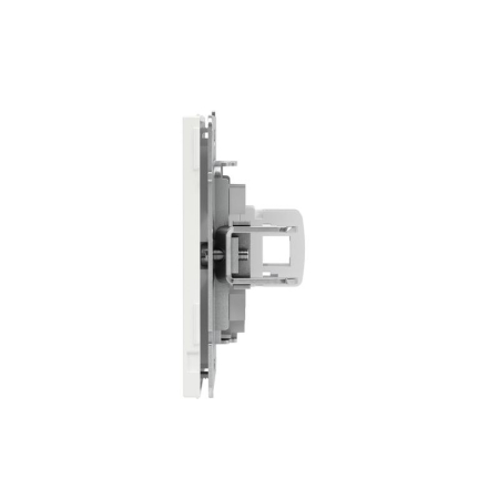 Розетка компьютерная 1-м KANT RJ45 кат.5E без шторки бел. магнолия DKC 7000663